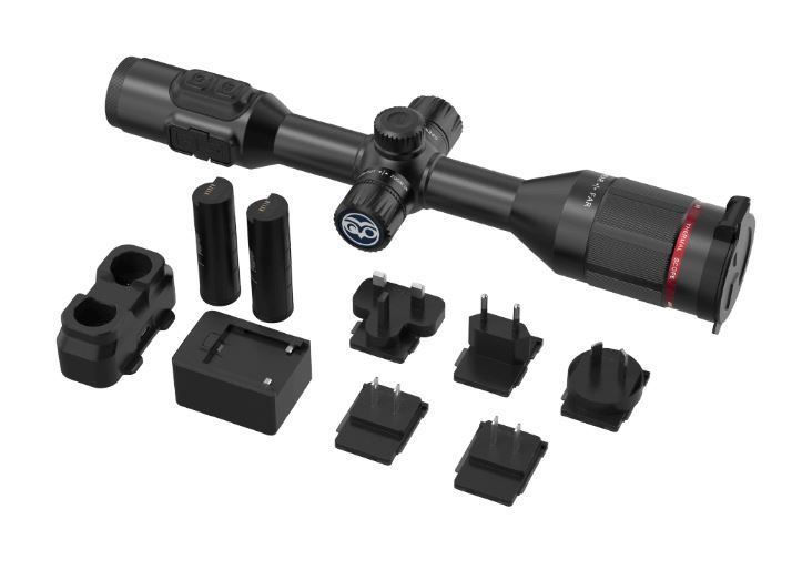 OwlSet RSM50 thermal rifle scope 3.2-12.8x50, including mount
