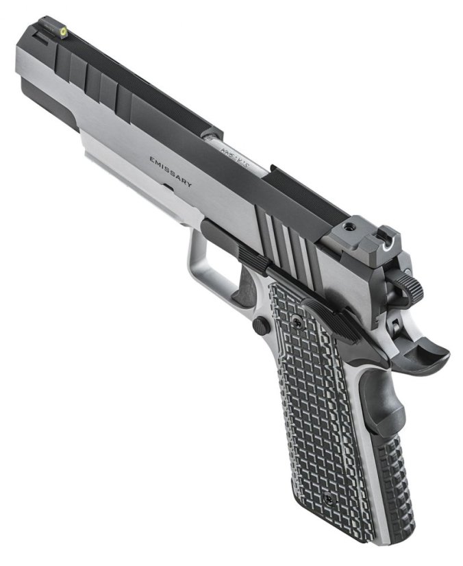 Springfield Armory 1911 Emissary Pistol - 5, 9x19, Black-Silver