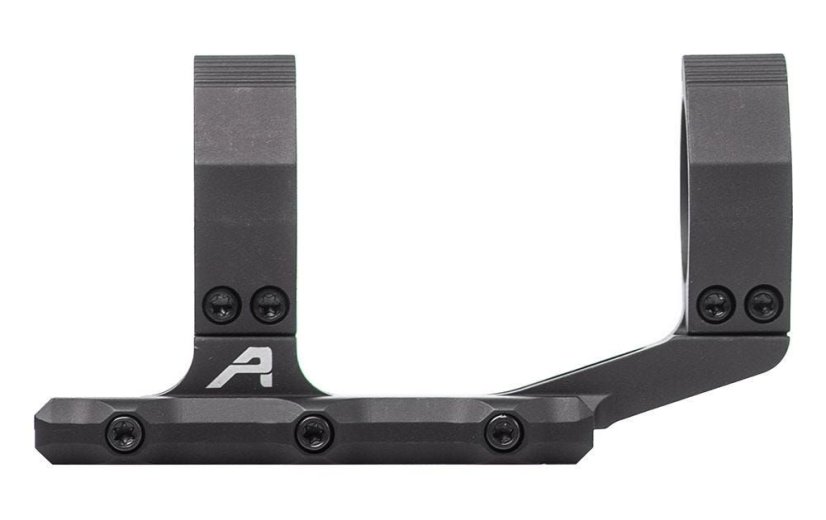 Aero Precision Prodloužená předsazená odlehčená montáž puškohledu – 30 mm tubus, předsazení 2.875“, černý elox