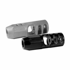 Nitrous compensator-.223/5.56mm- black and stainless