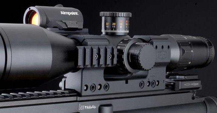 Spuhr Montáž pro puškohled s tubusem 30 mm, výška 38, sklon 6 MRAD