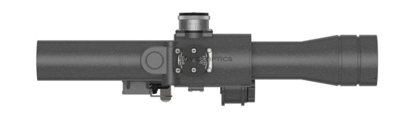 VictOptics rifle scope for SVD - 4x24 FFP, including mount