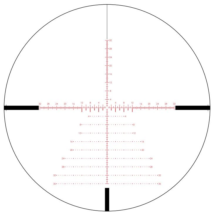 Riflescope Vortex Viper PST Gen II 5-25x50 FFP EBR-7C MOA