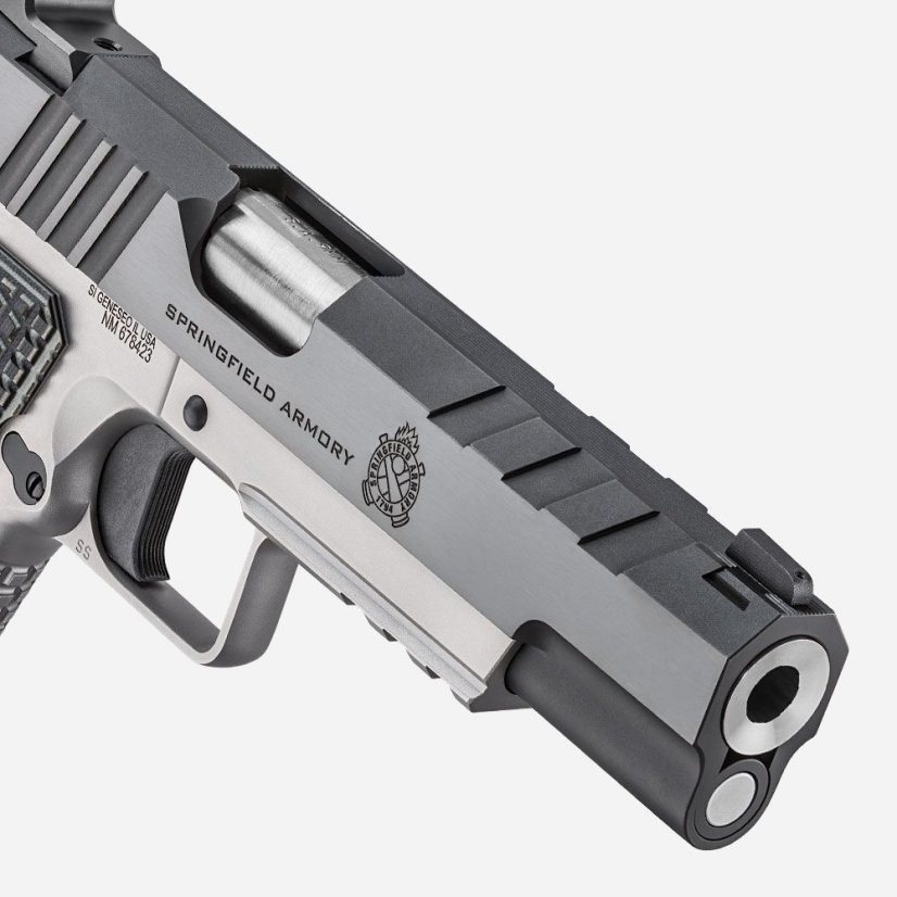 Springfield Armory 1911 Emissary Pistol - 5, 9x19, Black-Silver