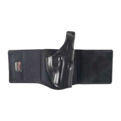 Kožené pouzdro na kotník pro pistole Kahr K9 - černé