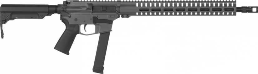 (Doprodej) Samonabíjecí puška CMMG Resolute 200 MkGs - 9 x 19, RDB, na zásobníky Glock, šedá