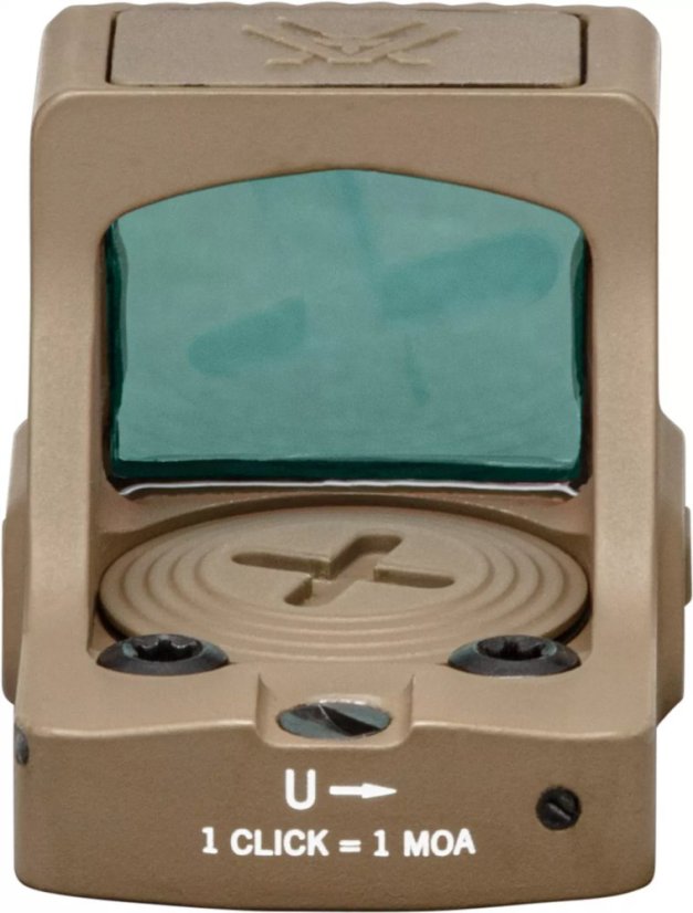 Vortex kolimátor Defender CCW Micro Red Dot - 3 MOA, béžový