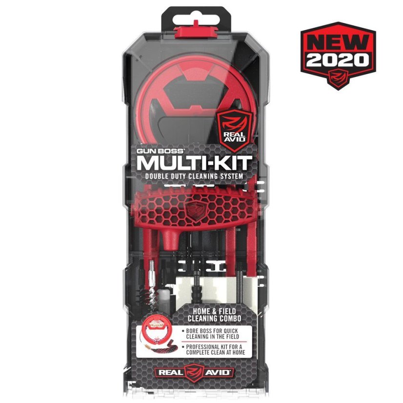 Real Avid Čistící sada se šňůrou Gun Boss - .22