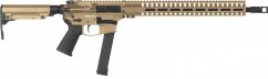 Samonabíjecí puška CMMG Resolute 300 Rifle MkGs - 9 x 19, RDB, na zásobníky Glock, FDE