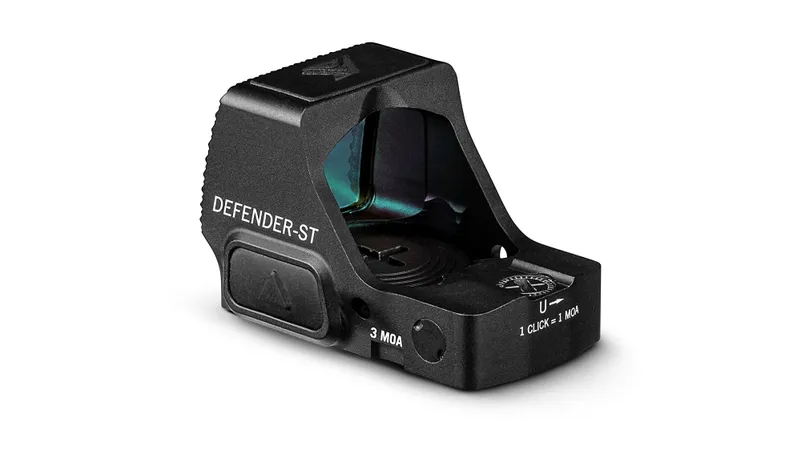 Kolimátor Vortex Defender-ST – zelený bod 3 MOA