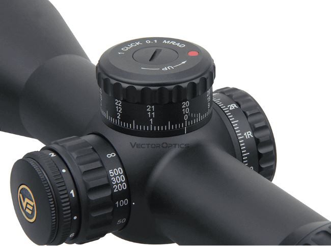 Puškohled Vector Optics Continental 3-18x50 VCT FFP 34 mm tubus