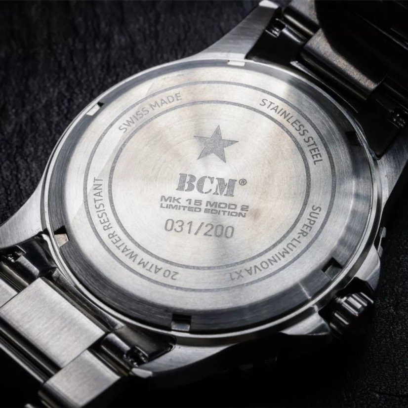 BCM hodinky MK15 Timepiece s tritiem - MOD 1