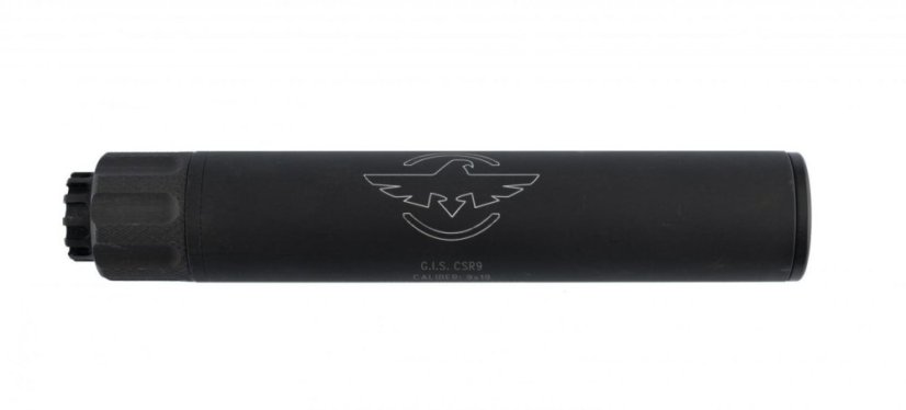 Tlumič G.I.S. CSR9 - ráže 9 x 19 mm, duralový, M18 x 1