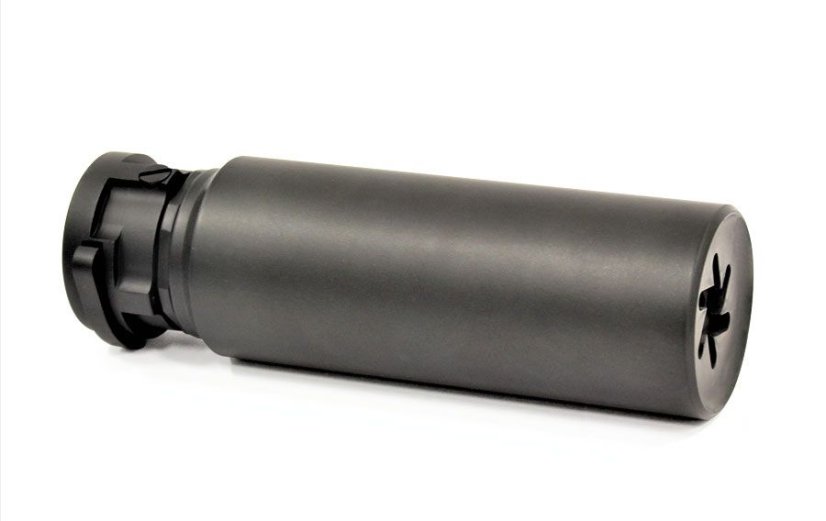 Tlumič hluku Ase Utra DUAL556-S-BL - krátký, .223/5.56, černý Cerakote