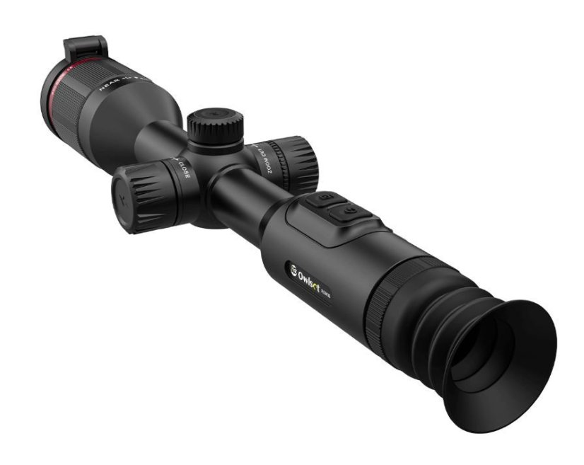 OwlSet RSM30 thermal rifle scope 2.3-9.2x35, including mount