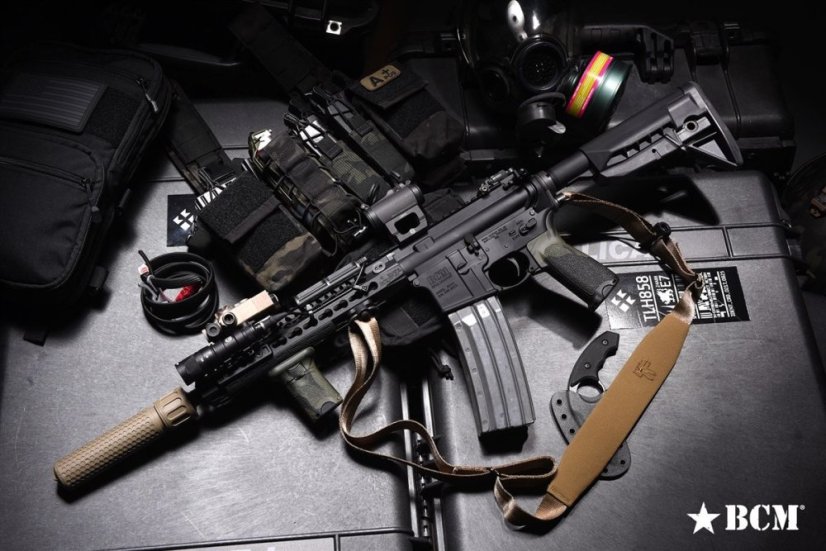 Pažba BCM GUNFIGHTER - Mod 0 - SOPMOD - černá