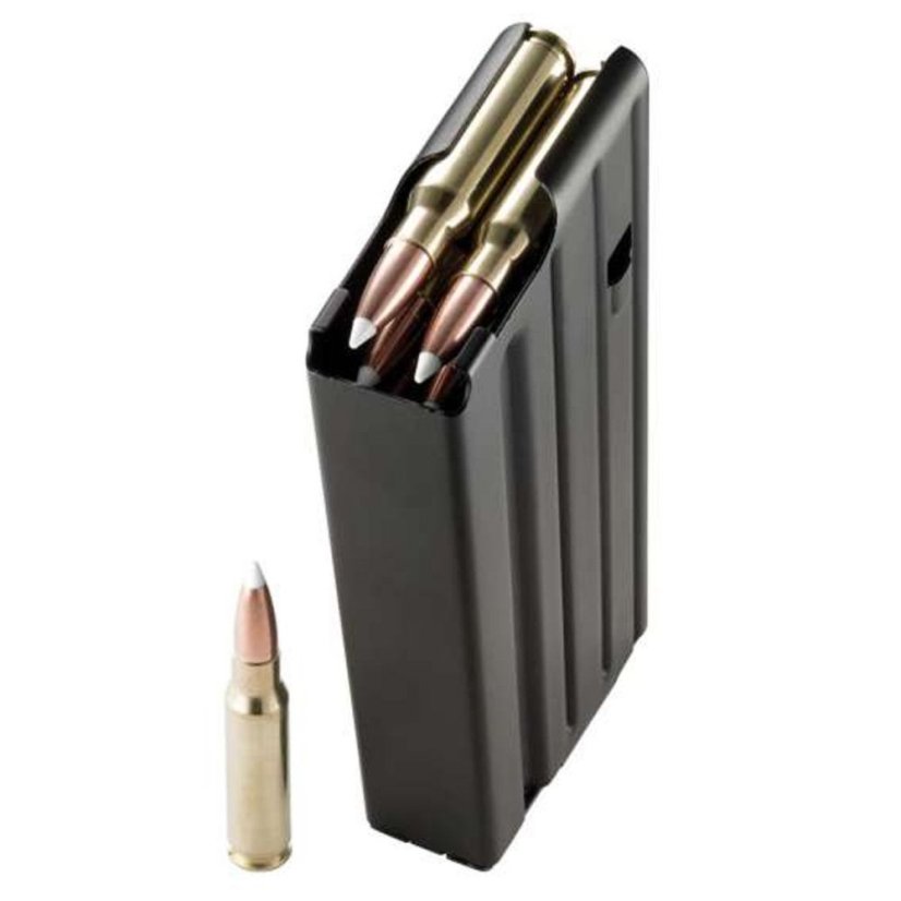DuraMag SS nerezový zásobník typu SR25 pro AR-10 - .308 Win, 6.5 Creedmoor, 20 ran