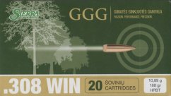 GGG 308WIN 168grn Sierra MatchKing