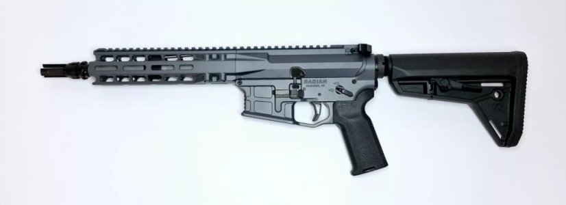 Radian pistole samonabíjecí Model 1 - 9", .300 AAC Blackout, šedá