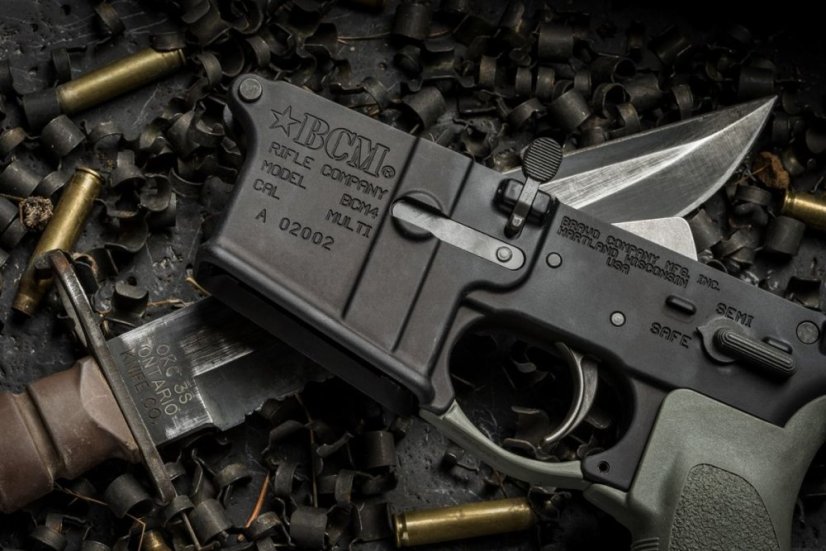 Spoušťový mechanismus BCM GUNFIGHTER PNT (Polished, Nickel, Teflon) pro AR-15