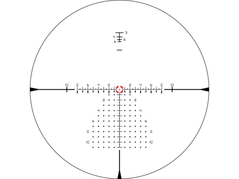 Puškohled AMG® 1-10x24 FFP ZAMĚŘOVACÍ KŘÍŽEK EBR-9 (MRAD) | 34mm TRUBKA