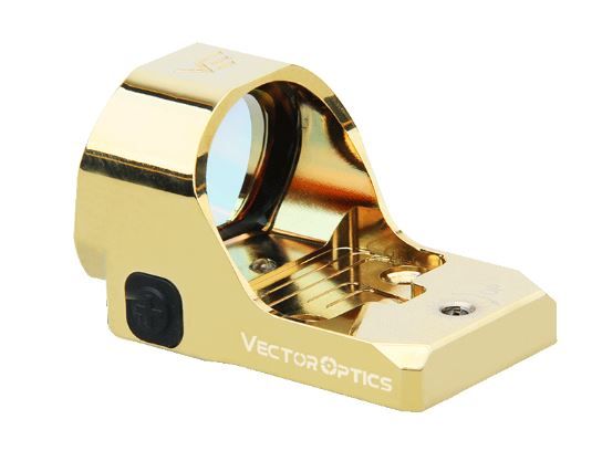 Vector Optics kolimátor Frenzy-X 1x22x26 MOS Red Dot - zlatý