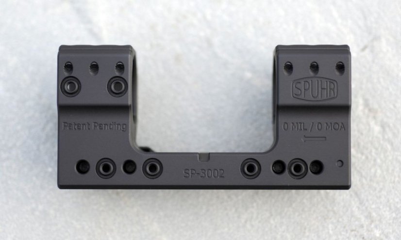 Spuhr Montáž pro puškohled s tubusem 30 mm, výška 38, sklon 6 MRAD