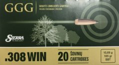 GGG náboj .308 WIN - SBT 165grn GGG
