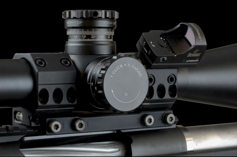 SPUHR Mount with additional red dot sight