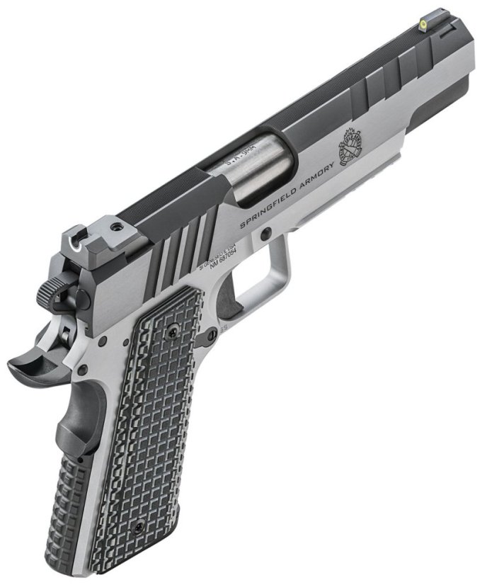 Springfield Armory 1911 Emissary Pistol - 5, 9x19, Black-Silver