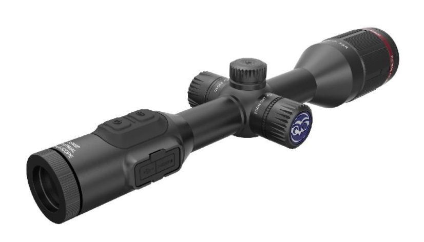OwlSet RSM50 thermal rifle scope 3.2-12.8x50, including mount