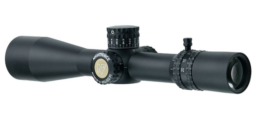 Nightforce ATACR 4-20X50 F1 - ZeroStop  - .1 Mil-Radian - DigIllum  - PTL - Mil-C 