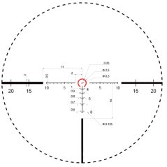 Vector Optics puškohled Continental 1-6x24 Tactical LPVO