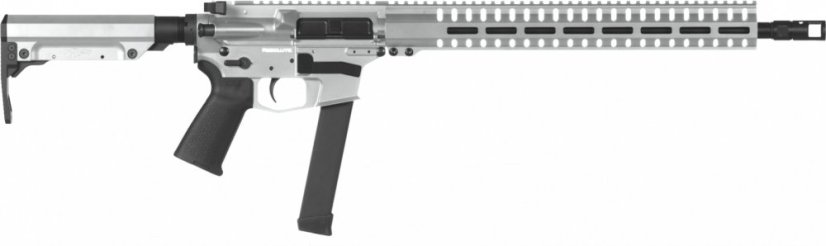 (Doprodej) CMMG puška samonabíjecí Resolute 300 MkGs - 9 x 19, RDB, na zásobníky Glock, titanová