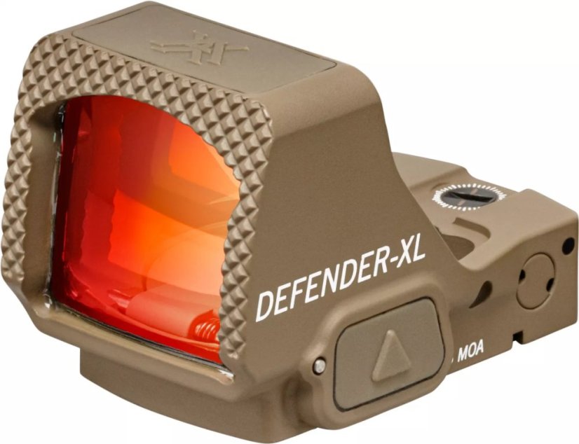 Vortex kolimátor Defender XL Micro Red Dot - 5 MOA, béžový