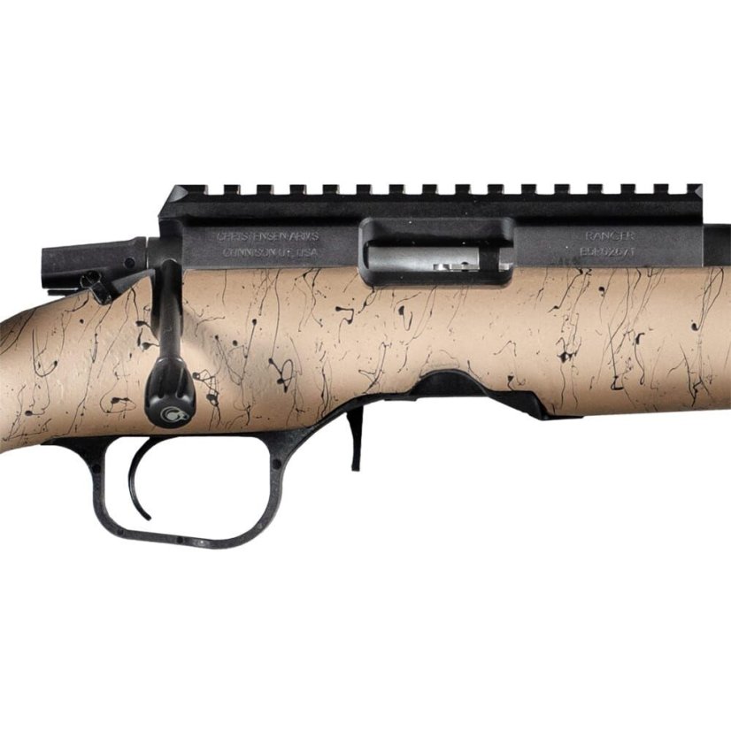 Christensen Arms puška opakovací Ranger 22 - .22LR, 18, 1:6, karbonová hlaveň, béžová se vzorem