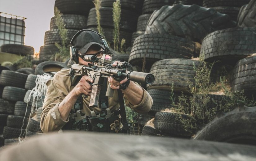 Ase Utra DUAL762-BL Suppressor - .308/7.62, black Cerakote