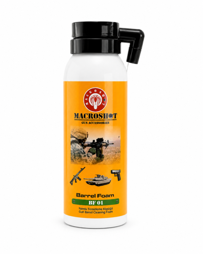 Macroshot BF-01 čistící pěna na hlavně 100 ml Macroshot BF-01 čistící pěna na hlavně 100 ml