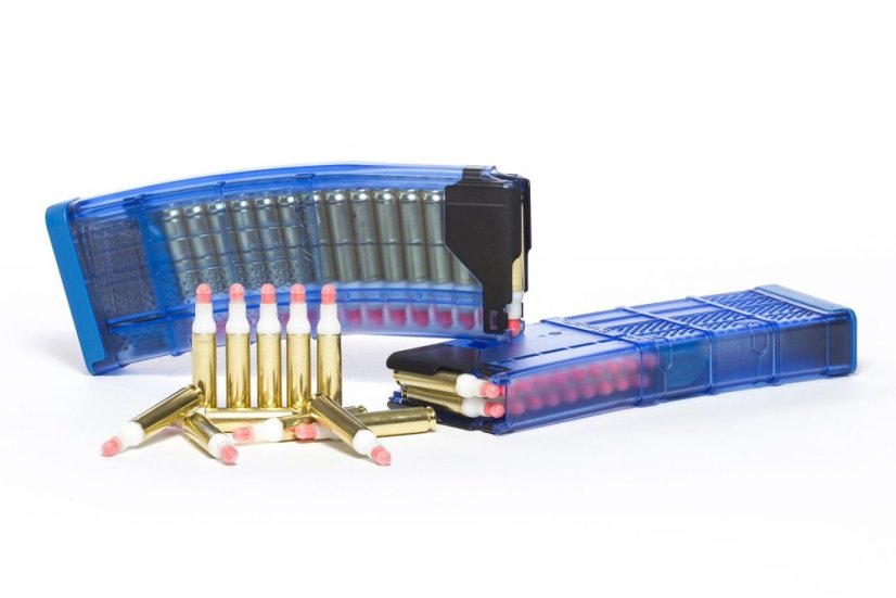 Lancer zásobník L5AWM Train-Safe pro neletální/tréninkové náboje - 30 ran, .223 Rem, modrý