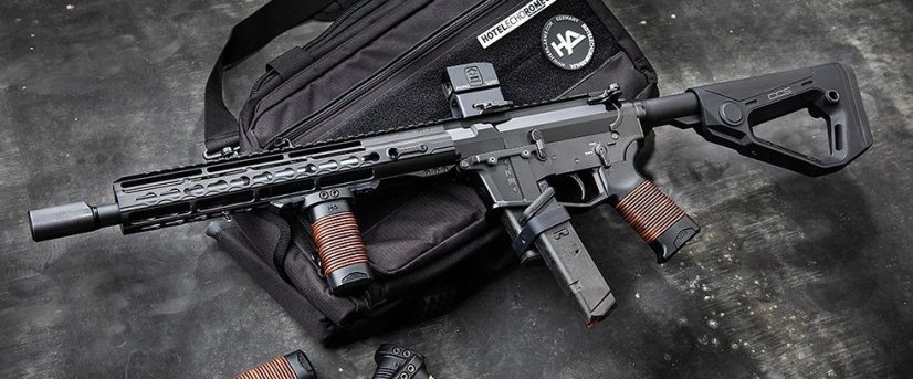 Hera Arms přední rukojeť HFGL verze dodělěj si sám - černá