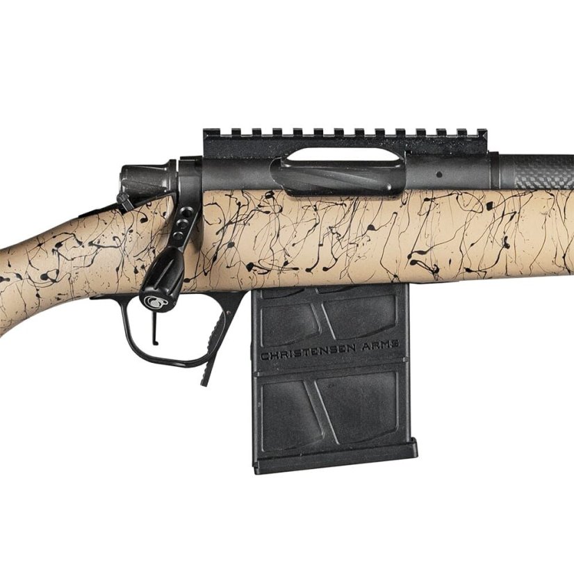 Christensen Arms puška opak. Ridgeline Scout - .300 AAC, 16, 1:7, karb. hlaveň, béžová se vzorem
