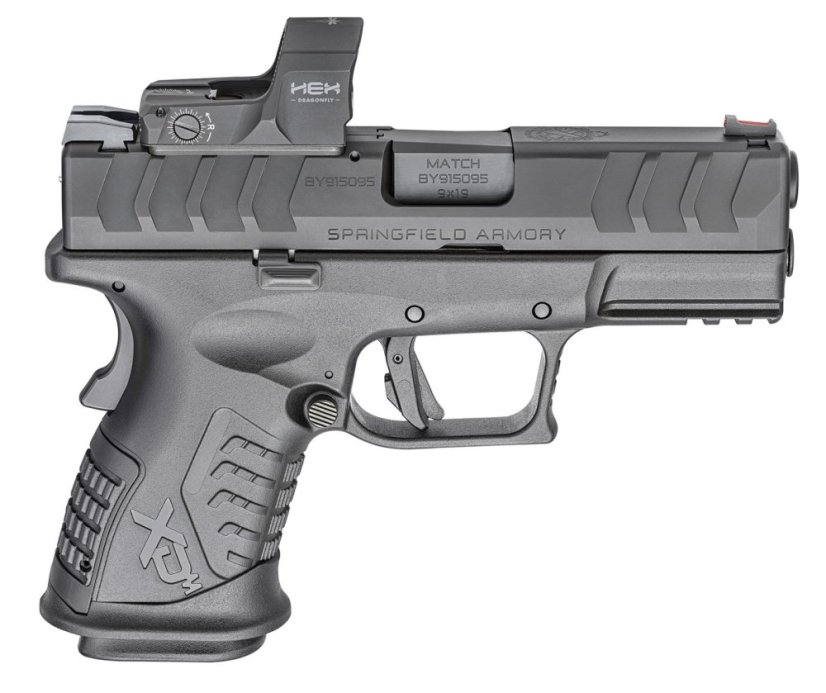 Springfield Armory semi-automatic pistol XD-M Elite Compact OSP, 3.8 OSP, 9x19, Hex Dragonfly red dot