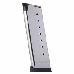 MecGar zásobník pro full size 1911 - .45 ACP, 8 ran, niklovaný
