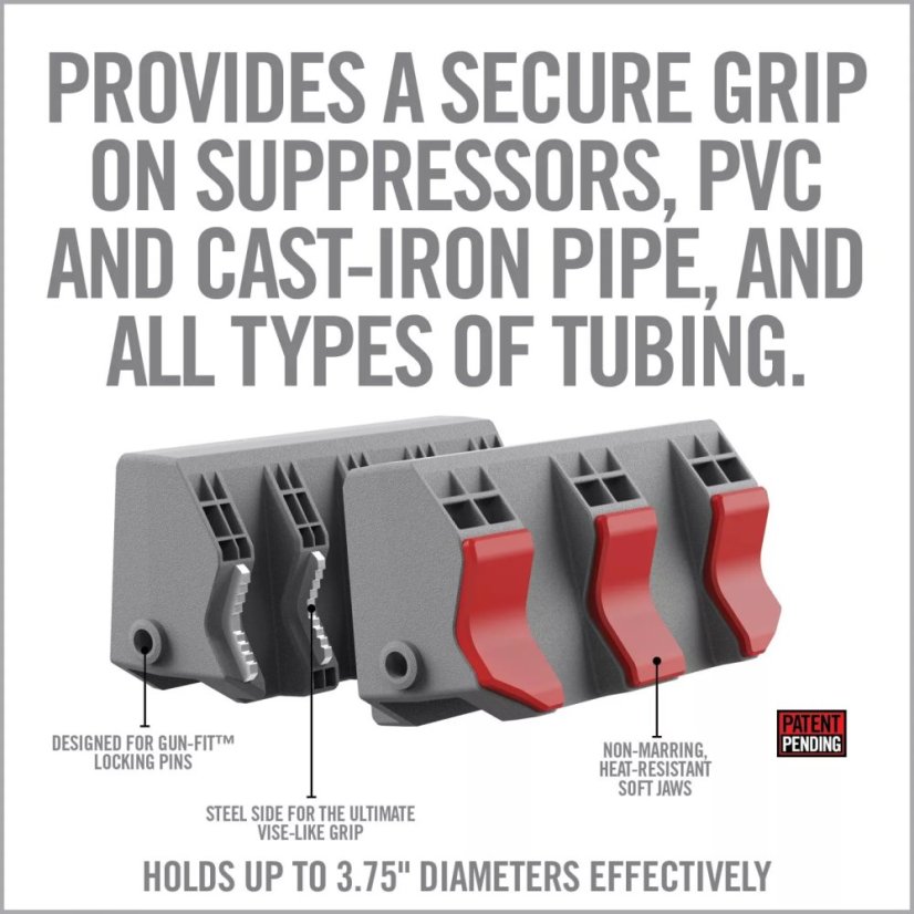 Real Avid Smart-Jaws Tube-Fit jaws for Master Gun Vise