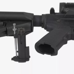 Magpul úložný prostor MIAD/MOE pro závorník a úderník - černý