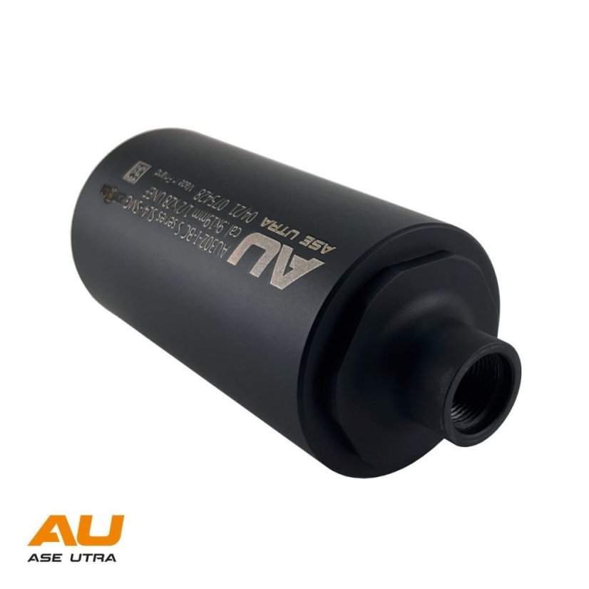 Ase Utra SL4i-SMG Suppressor, 9x19mm, 1/2"x28, black Cerakote