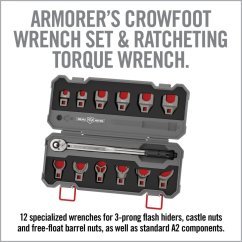Real Avid Master Fit Large Gunsmith Wrench Set in Case