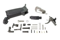 Rozšířený set dílů pro spodní rám BCM GUNFIGHTER pro AR-15 - černý