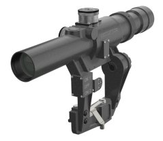 VictOptics puškohled pro SVD - 3-9x24 FFP, včetně montáže