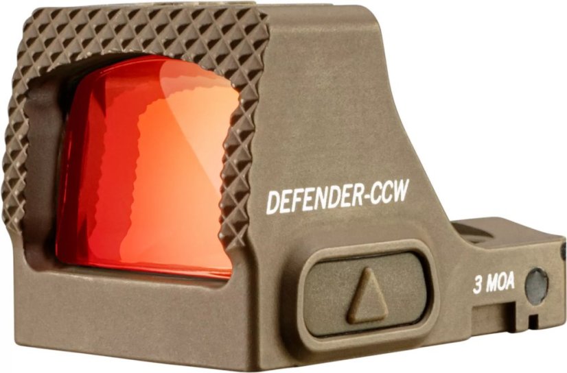 Vortex kolimátor Defender CCW Micro Red Dot - 3 MOA, béžový
